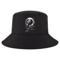 Black Crow Raven Bird Cool Comfort Performance Bucket Hat