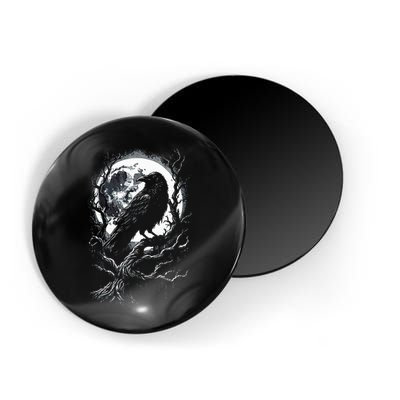 Black Crow Raven Bird Magnet