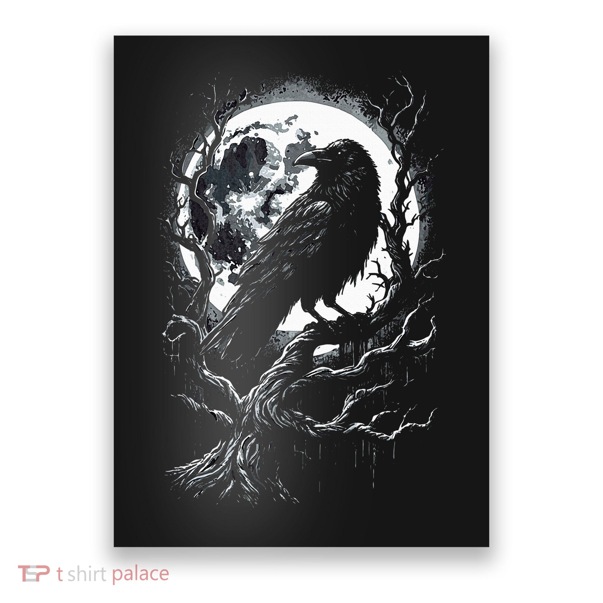 Black Crow Raven Bird Poster