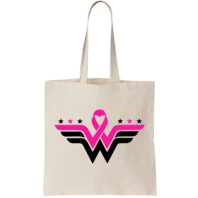 Breast Cancer Ribbon Tote Bag