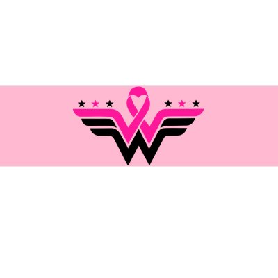 Breast Cancer Ribbon Bumper Sticker