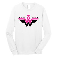 Breast Cancer Ribbon Long Sleeve Shirt