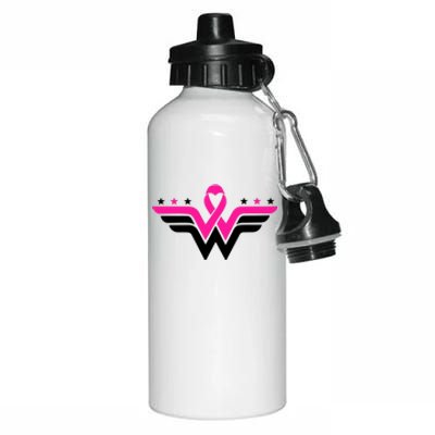 Breast Cancer Ribbon Aluminum Water Bottle