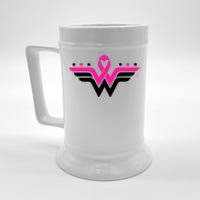 Breast Cancer Ribbon Beer Stein