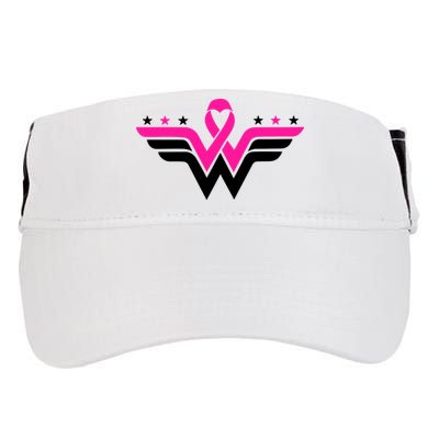 Breast Cancer Ribbon Adult Drive Performance Visor