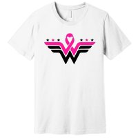 Breast Cancer Ribbon Premium T-Shirt