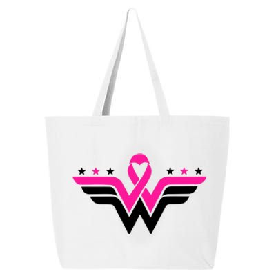 Breast Cancer Ribbon 25L Jumbo Tote