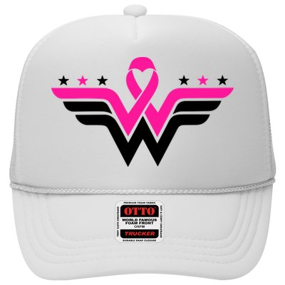 Breast Cancer Ribbon Trucker Hat