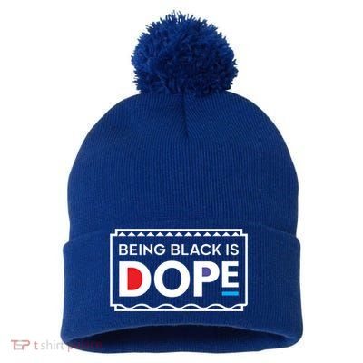 Blm Civil Rights Deez Tees Cool Gift Pom Pom 12in Knit Beanie