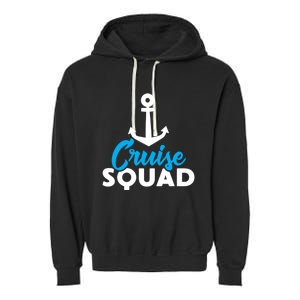 Boat Cruising Riding The Waves Cruise Boat Cruise Squad Gift Garment-Dyed Fleece Hoodie