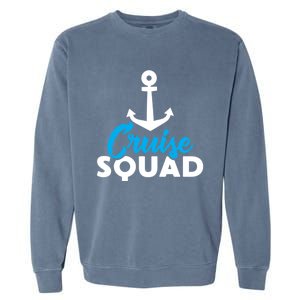 Boat Cruising Riding The Waves Cruise Boat Cruise Squad Gift Garment-Dyed Sweatshirt