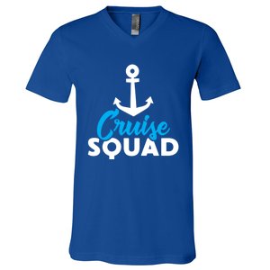 Boat Cruising Riding The Waves Cruise Boat Cruise Squad Gift V-Neck T-Shirt