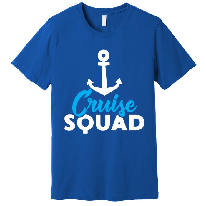 Boat Cruising Riding The Waves Cruise Boat Cruise Squad Gift Premium T-Shirt