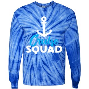 Boat Cruising Riding The Waves Cruise Boat Cruise Squad Gift Tie-Dye Long Sleeve Shirt