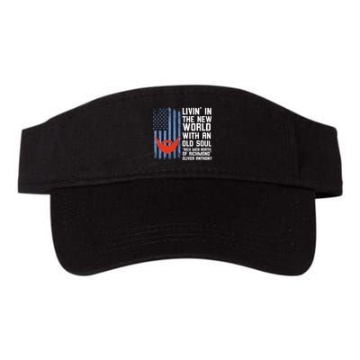 Blue Collar Rich North Of Richmond Flag Visor