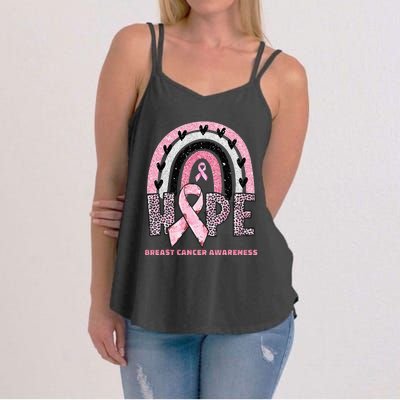 Breast Cancer Rainbow In October We Wear Hope Women's Strappy Tank