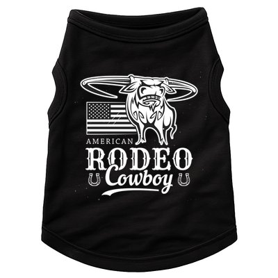 Bull Cowboy Rodeo Doggie Tank