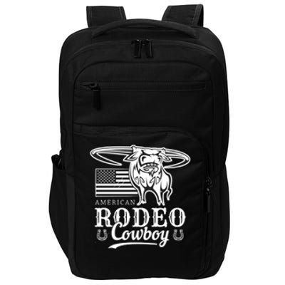 Bull Cowboy Rodeo Impact Tech Backpack