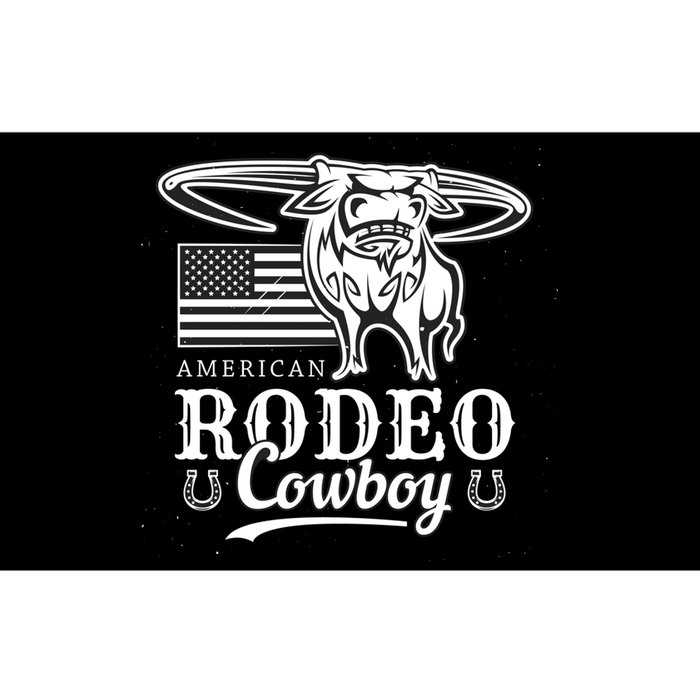 Bull Cowboy Rodeo Bumper Sticker