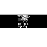 Bull Cowboy Rodeo Bumper Sticker