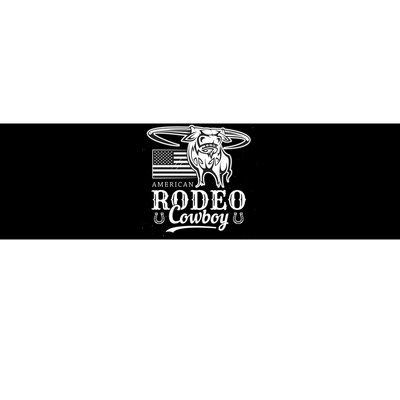 Bull Cowboy Rodeo Bumper Sticker