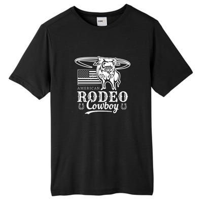 Bull Cowboy Rodeo Tall Fusion ChromaSoft Performance T-Shirt