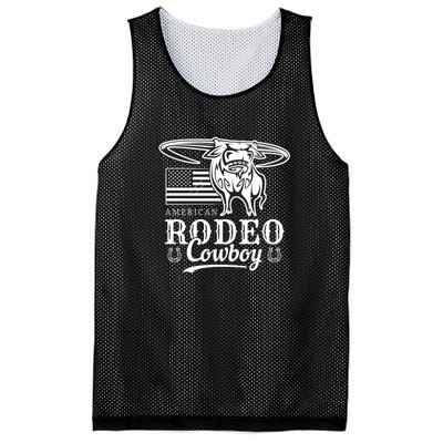 Bull Cowboy Rodeo Mesh Reversible Basketball Jersey Tank