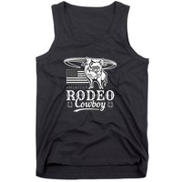 Bull Cowboy Rodeo Tank Top