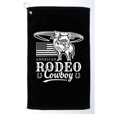Bull Cowboy Rodeo Golf Towel