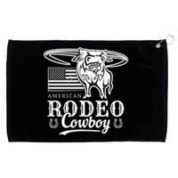 Bull Cowboy Rodeo Grommeted Golf Towel