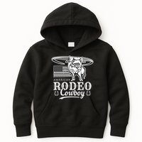 Bull Cowboy Rodeo Kids Hoodie