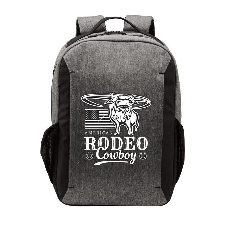 Bull Cowboy Rodeo Vector Backpack