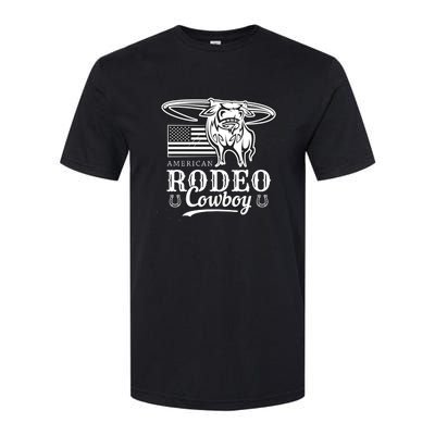 Bull Cowboy Rodeo Softstyle CVC T-Shirt