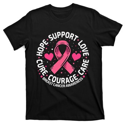 Breast Cancer Ribbon Breast Cancer Awareness T-Shirt