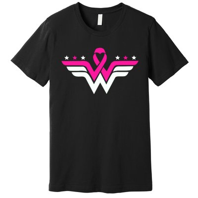 Breast Cancer Ribbon Premium T-Shirt