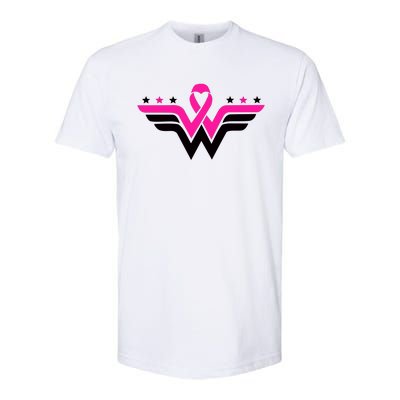 Breast Cancer Ribbon Softstyle® CVC T-Shirt