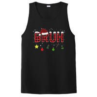 Bruh Christmas Red Plaid Ns Xmas Pajama PosiCharge Competitor Tank