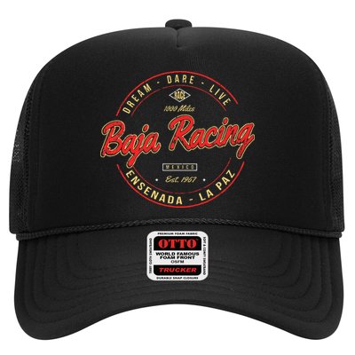 Baja California Racing For All Who Race 1000 Miles Or More Trucker Hat