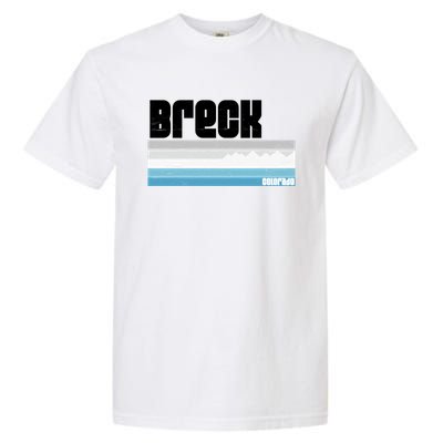 Breckenridge Colorado Retro Breck Co Skiing Snowboarding Gift Garment-Dyed Heavyweight T-Shirt