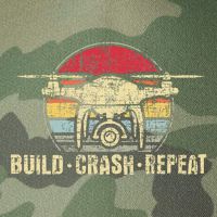 Build Crash Repeat Drone Pilot Quadcopter Faa Certified Legacy Tie Dye Trucker Hat
