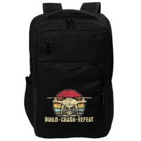 Build Crash Repeat Drone Pilot Quadcopter Faa Certified Impact Tech Backpack
