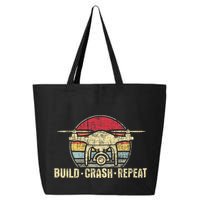 Build Crash Repeat Drone Pilot Quadcopter Faa Certified 25L Jumbo Tote