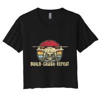 Build Crash Repeat Drone Pilot Quadcopter Faa Certified Crop Top