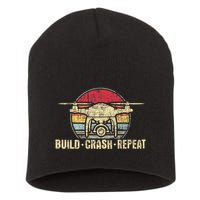 Build Crash Repeat Drone Pilot Quadcopter Faa Certified Short Acrylic Beanie