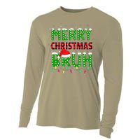 Bruh Christmas Red Plaid Teens Xmas Pajama Cooling Performance Long Sleeve Crew