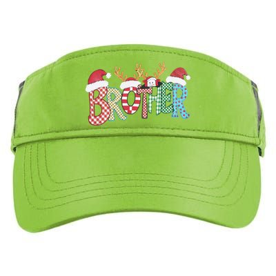 Brother Christmas Reindeer Santa Festive Design Funny Gift Adult Drive Performance Visor