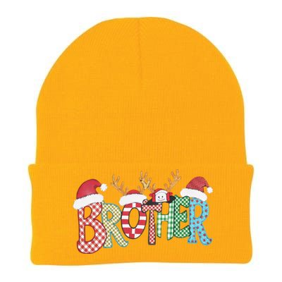 Brother Christmas Reindeer Santa Festive Design Funny Gift Knit Cap Winter Beanie