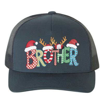 Brother Christmas Reindeer Santa Festive Design Funny Gift Yupoong Adult 5-Panel Trucker Hat