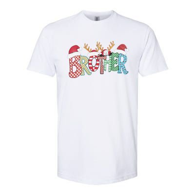 Brother Christmas Reindeer Santa Festive Design Funny Gift Softstyle CVC T-Shirt