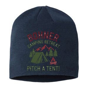 Bohner Camping Retreat Pitch A Tent Funny Camping Sustainable Beanie